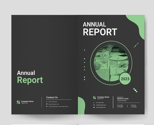 Annual Report Design Template
