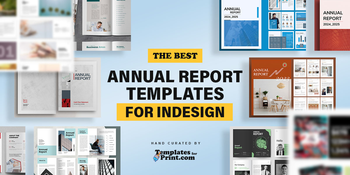 Best Annual Report Templates for Adobe InDesign