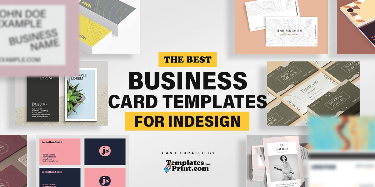 Best business card templates for Adobe InDesign