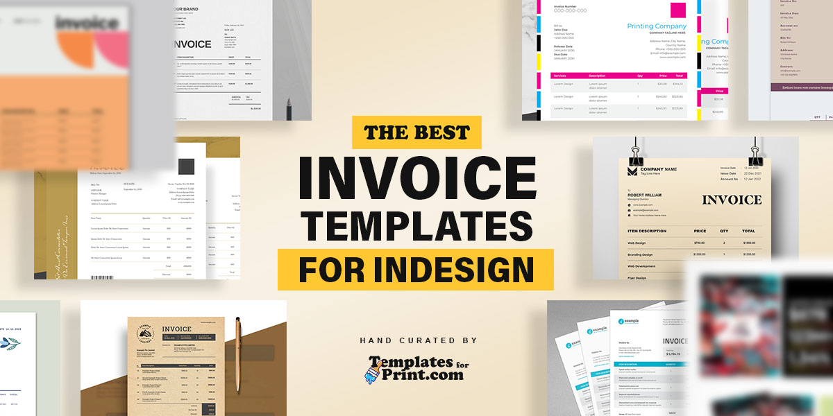 Best Invoice Templates for Adobe InDesign