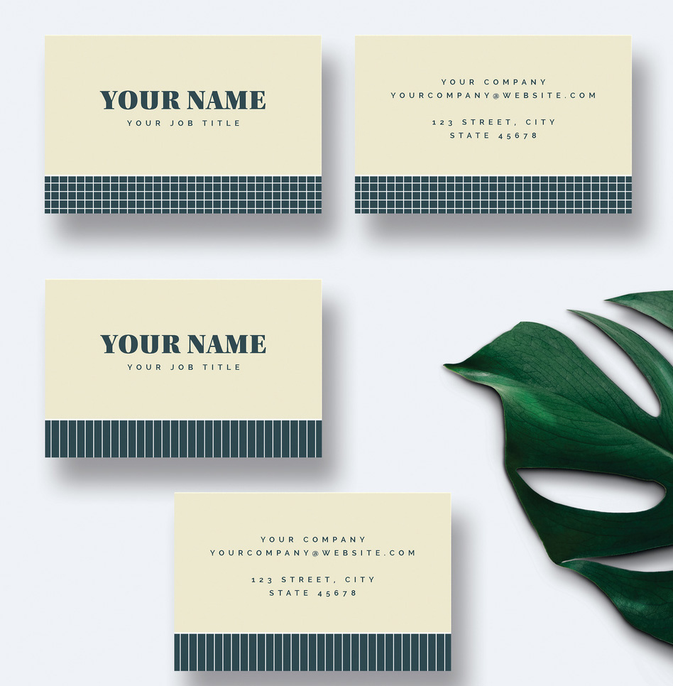 Free Business Card Template for Adobe InDesign (INDD Format)