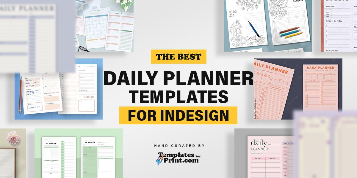 Best Daily Planner Templates for Adobe InDesign