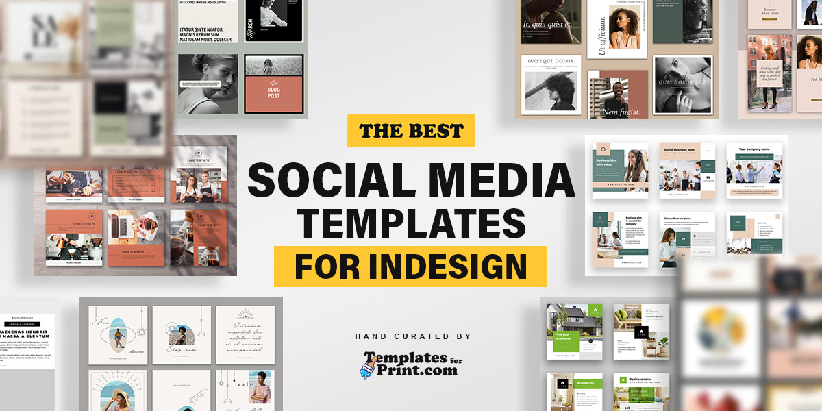 Best Social Media Templates for Adobe InDesign (INDD Format)