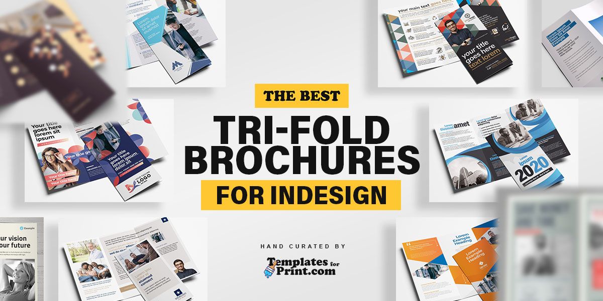 Best Tri-Fold Brochure Templates for Adobe InDesign