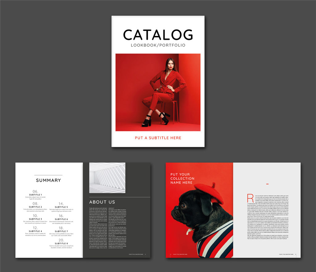Catalog Portfolio Layout