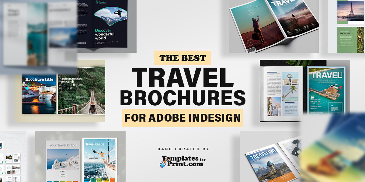 Travel Brochure Templates for Adobe InDesign (INDD Format)