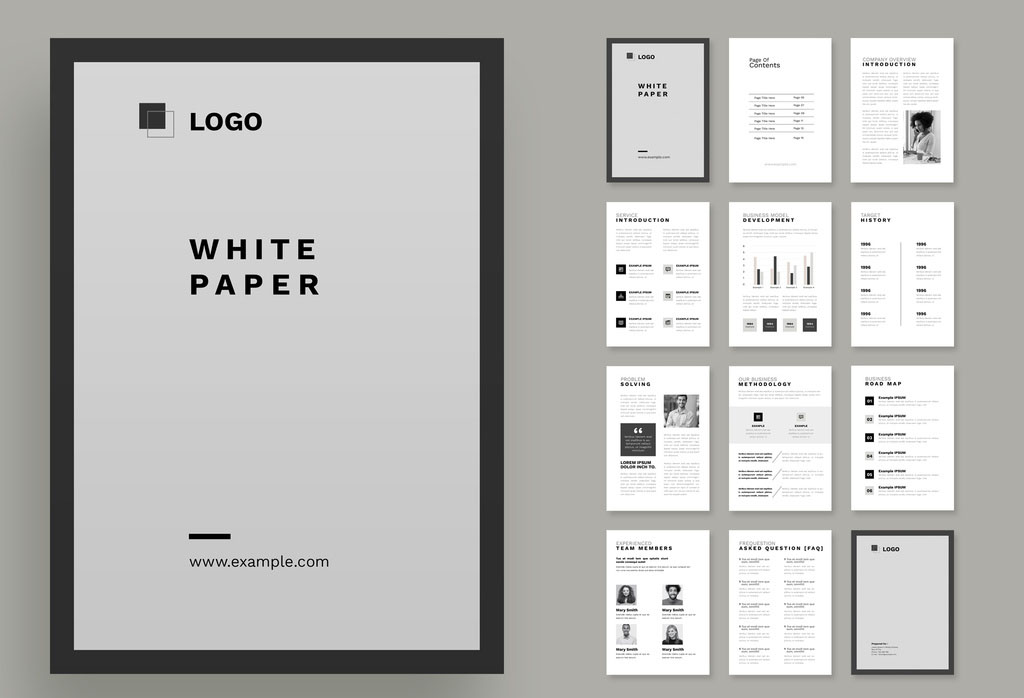 White Paper Design Layout
