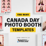 Best Canada Day Photo Booth Templates